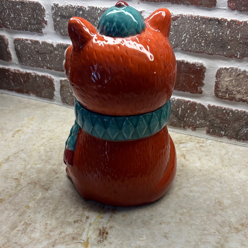 Sweetie Fox Ceramic Cookie Jar 🥰 - Picture 4 of 8